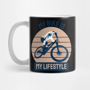 my bike is my lifestyle Mug